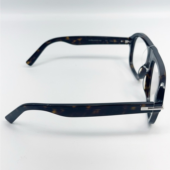 DIOR EYEWEAR Blacksuit Tortoiseshell Acetate and Silver-Tone Aviator Glasses - Picture 7 of 12